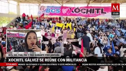 Xóchitl Gálvez aborda problemáticas de Los Cabos en su precampaña en Baja California