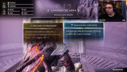 Alanzoka jogando God of War Valhalla - Parte #1