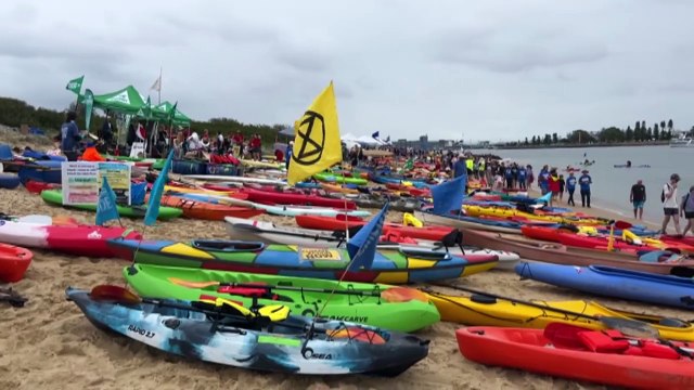 Nearly 100 climate activists front Newcastle court over blockade