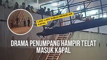 Momen Kocak, Drama Penumpang Kapal Hampir Telat Sampai Harus Berlari di Detik-detik Keberangkatan