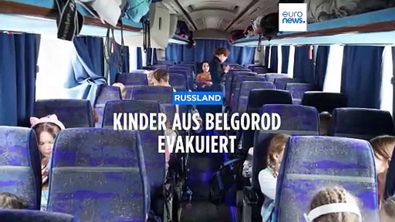 Ukraine-Krieg: Russland evakuiert 1.300 Kinder aus Belgorod