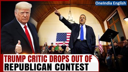 Chris Christie Exits Republican Race After Failing to Topple Donald Trump| Oneindia News