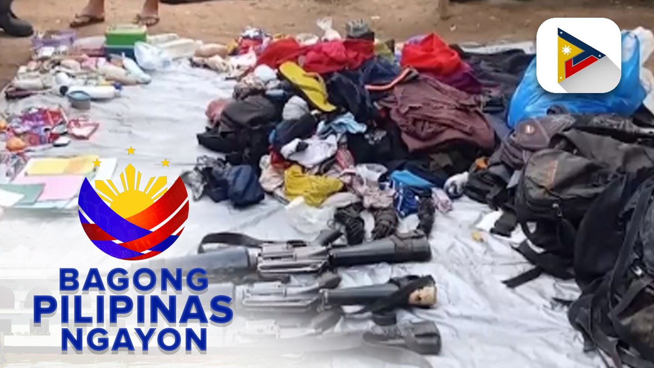 High-powerd firearms ng mga NPA narekober sa Bukidnon