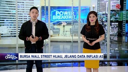 Bursa Wall Street Hijau, Jelang Data Inflasi AS