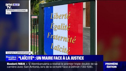 Étampes: la mairie ajoute le mot "laïcité" à la devise nationale dans les écoles, la justice demande son retrait