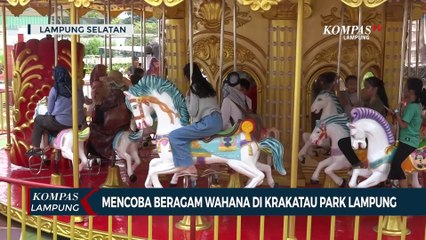 Mencoba Beragam Wahana di Krakatau Park Lampung