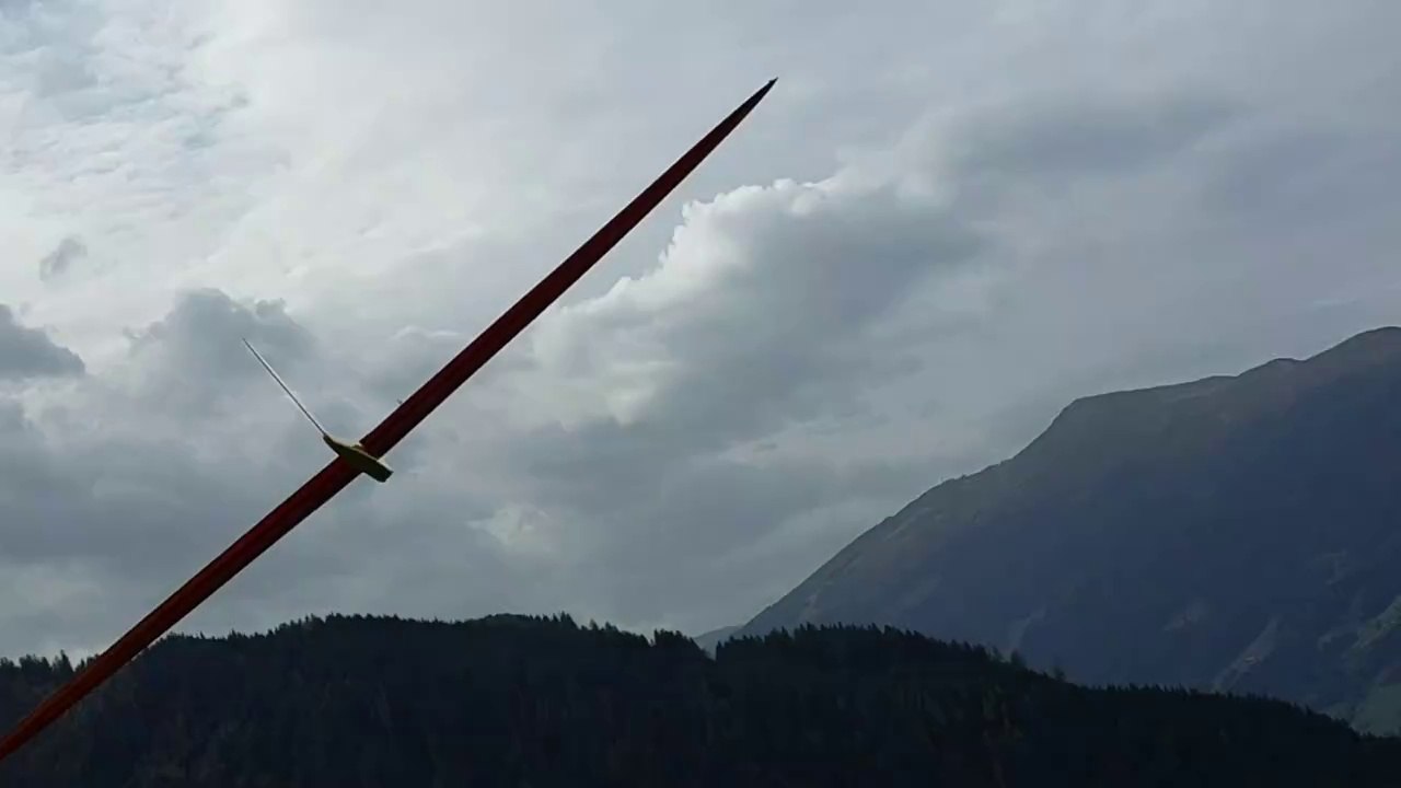 Wood wipe midi, Hangflug Nurflügel  beim Berghof