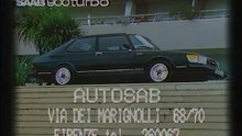 Spot Saab 900 Turbo - Autosab Firenze -  1984