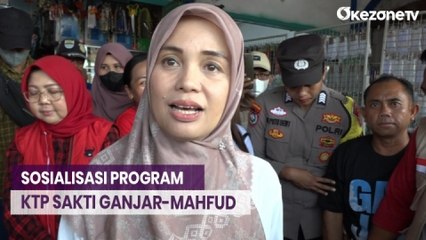 Safari Politik di Lampung, Siti Atikoh Sosisalisasikan Program KTP Sakti