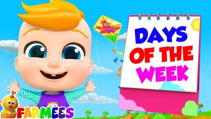 Learn Days of the Week, Colors Fun + More Educational Videos for Kids