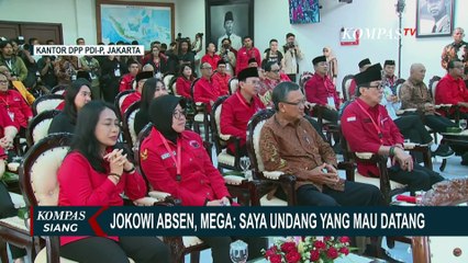 Pidato HUT ke-51 PDIP Megawati Singgung Sejumlah Hal