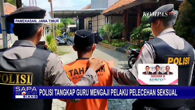 Polisi Tangkap Guru Gaji Pelaku Pelecehan Seksual di Pamekasan