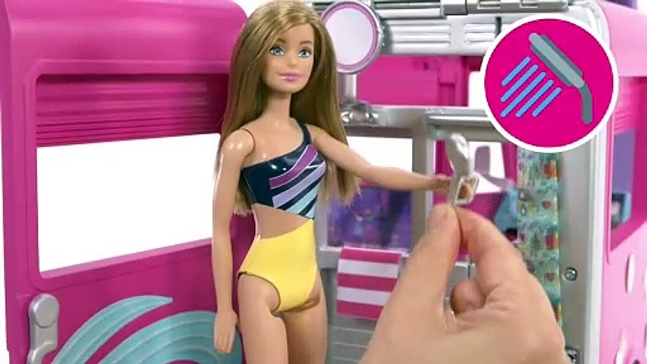 Barbie Camper, Doll Playset with 60 Accessories, link description