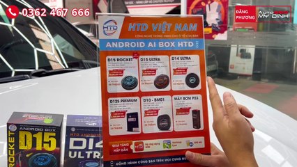 Đánh giá chi tiết android box HTD D14, HTD D15