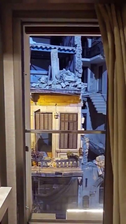 Antakya’da ki otel manzarası yürek burktu! Manzarası gündem oldu..