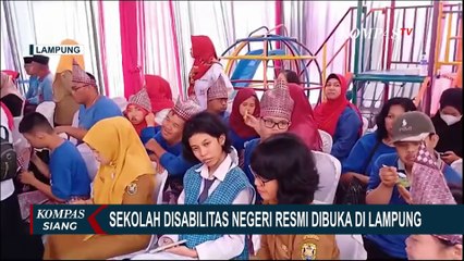 Tải video: Pemkot Lampung Resmikan Sekolah Disabilitas hingga Melihat Wisata Krakatau Park  CERNUS LAMPUNG