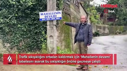 Rizeli muhtarın güldüren çözümü: Rahatladık