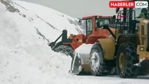 Van'da kar yağışı nedeniyle 86 yerleşim yerinin yolu ulaşıma kapandı