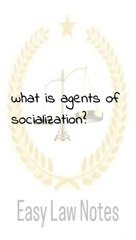 Agents of Socialization