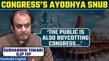 Sudhanshu Trivedi slams Congress for declining Ram Temple Inauguration Ceremony Invite | Oneindia