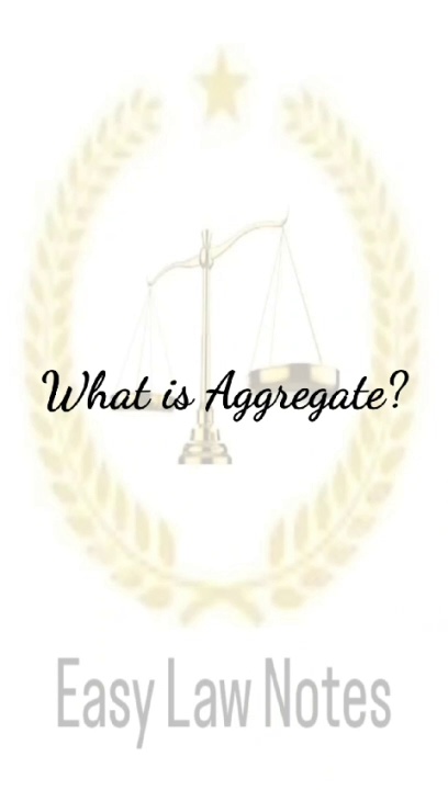 Aggregate