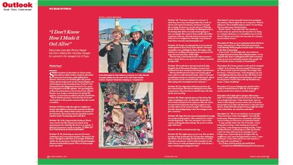 #OutlookMagazine Anniversary Issue | I don't know how I made it out alive