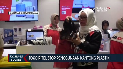 Toko Ritel Stop Penggunaan Kantong Plastik