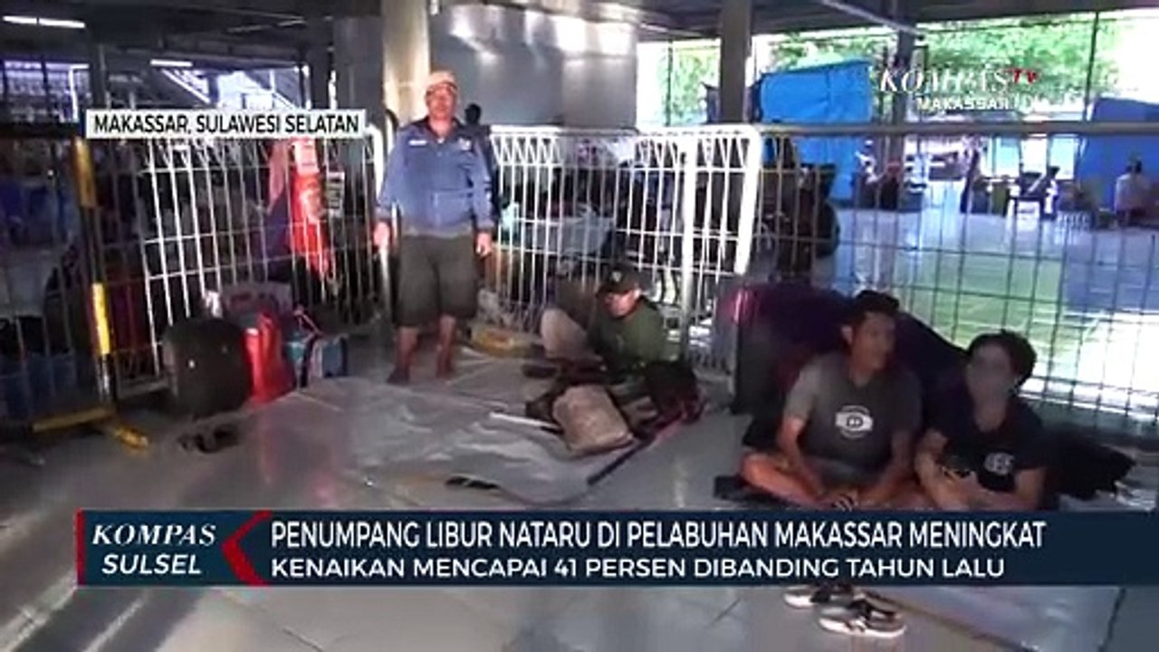 Penumpang Libur Nataru Di Pelabuhan Makassar Meningkat