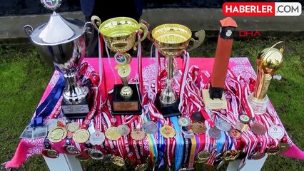 Milli atlet, şampiyonalara arazide hazırlanıyor