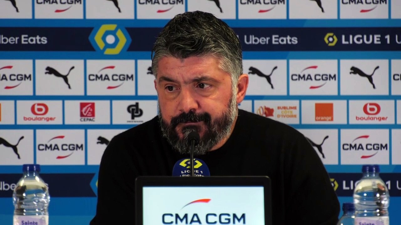 OM-Strasbourg : Gattuso "ça n'est pas la première fois que ça nous arrive"