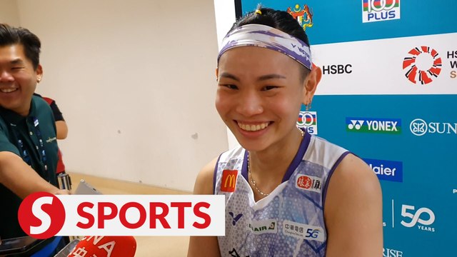 Tai Tzu-ying had media in stitches