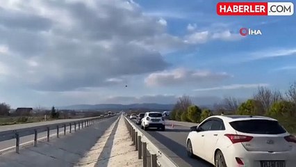 Jandarma'dan 4 ilçede Cayrokopter destekli trafik denetimi
