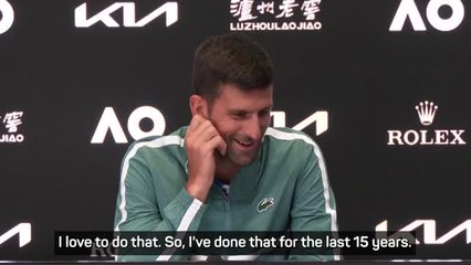 Is tree hugging the secret to Djokovic's success?