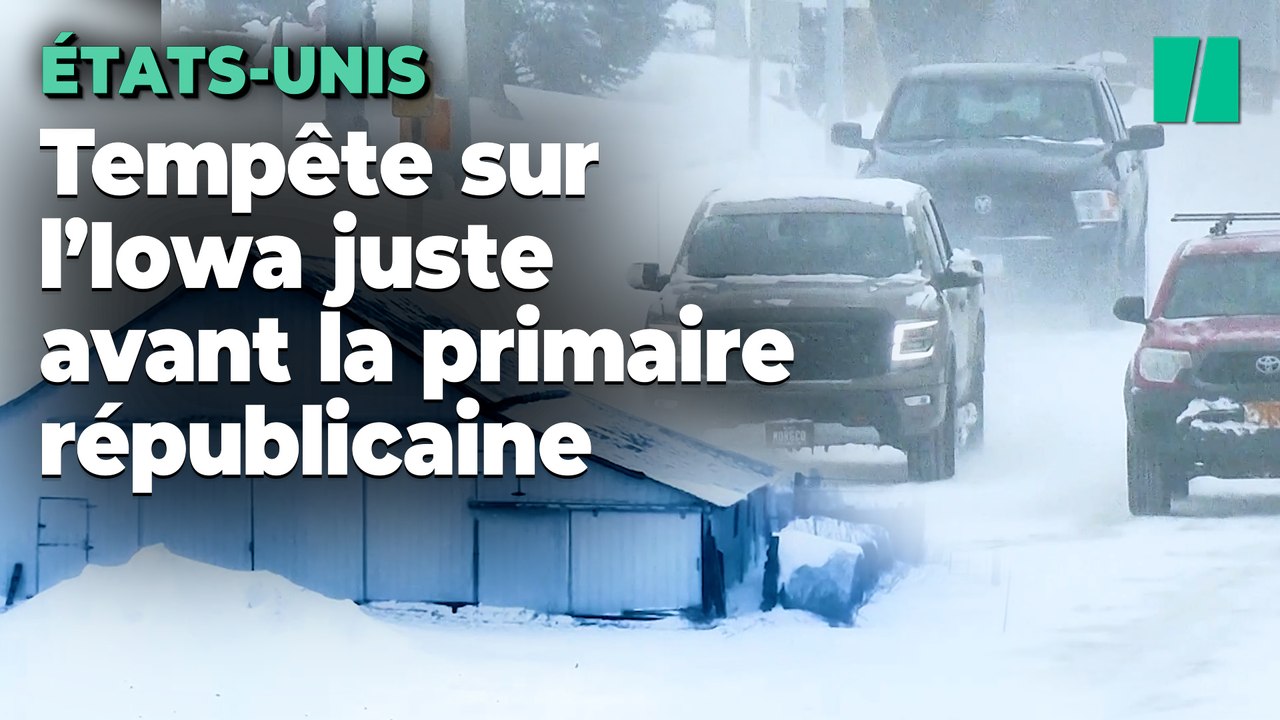 L'Iowa frappé par une dangereuse tempête avant un scrutin clef pour la présidentielle 2024