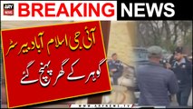 IG Islamabad reaches Barrister Gohar's house