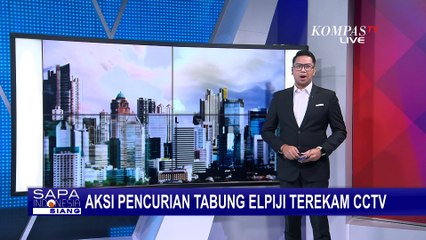 Pencurian Tabung Elpiji di Semarang, Pelaku Terekam CCTV!