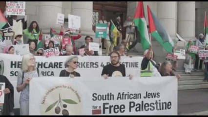 In Sudafrica manifestanti pro-Gaza, nel giorno udienza contro Israele