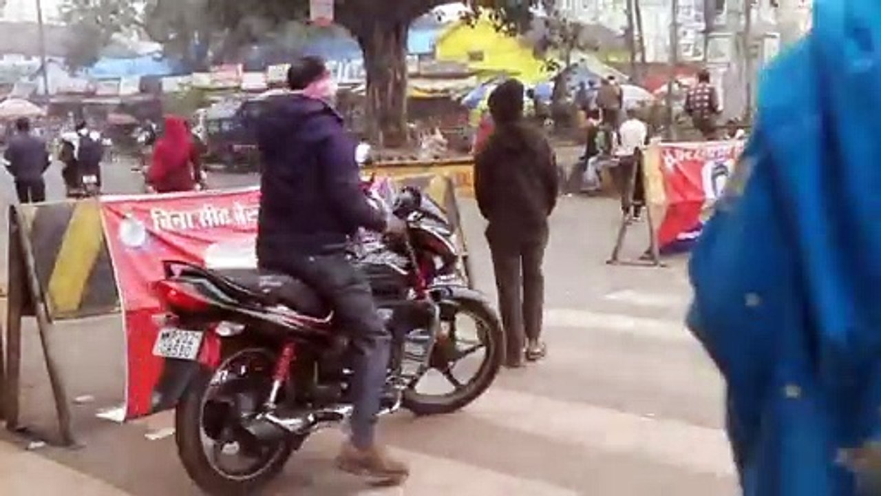 जबलपुर में हेलमेट और सीट बेल्ट के बिना प्रवेश वर्जित