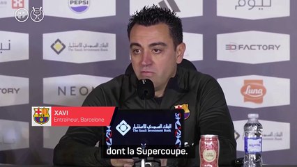 Xavi : "Il n'y a pas de titres mineurs"