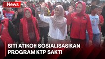 Sapa Warga Lampung, Siti Atikoh Sosialisasikan Program KTP Sakti