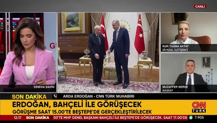 SON DAKİKA: Cumhurbaşkanı Erdoğan, Devlet Bahçeli görüşmesi başladı