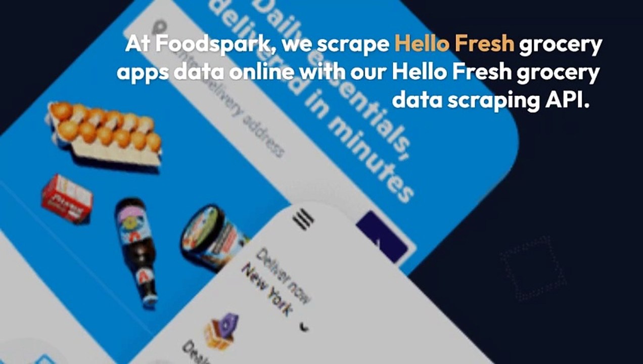 Hello Fresh Grocery Data Scraping  Hello Fresh Grocery Data Extraction