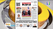 Titulares de prensa dominicana jueves 11 de enero  | Hoy Mismo