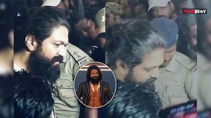 KGF Star Yash के एक और Fan की मौत,Actor  की गाड़ी का पीछा करते हुए Accident में गई जान| FilmiBeat