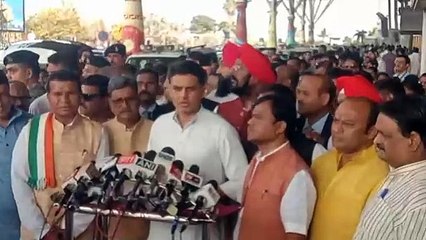 कांग्रेस के नए प्रदेश प्रभारी सचिन पायलट पहुंचे रायपुर
