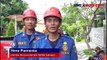 Detik-detik Tim Rescue BPBD Sidoarjo Evakuasi Pekerja Bangunan yang Tersetrum Listrik di Atap Rumah