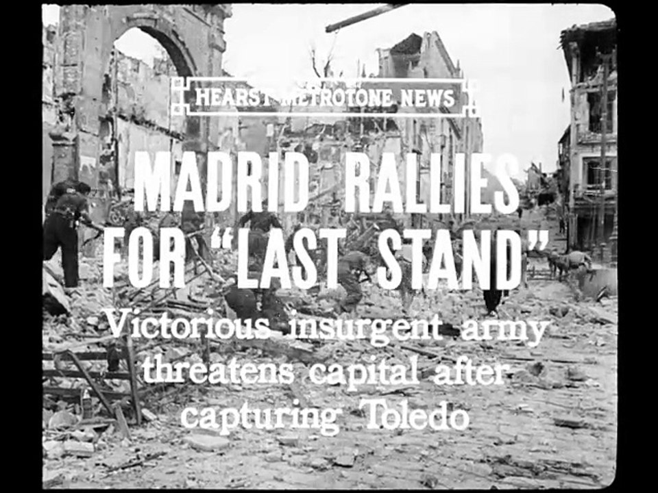 Toledo en las primeras horas posteriores al final del asedio del Alcázar en septiembre de 1936