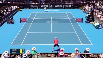 Auckland - Müller ne verra pas les demies