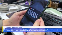 False Missile Alert Triggers Calls for Clearer Info Sharing in Taiwan