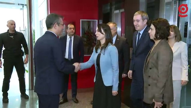 Özgür Özel, Tülay Hatimoğulları ve Tuncer Bakırhan CHP Genel Merkezi'nde bir araya geldi